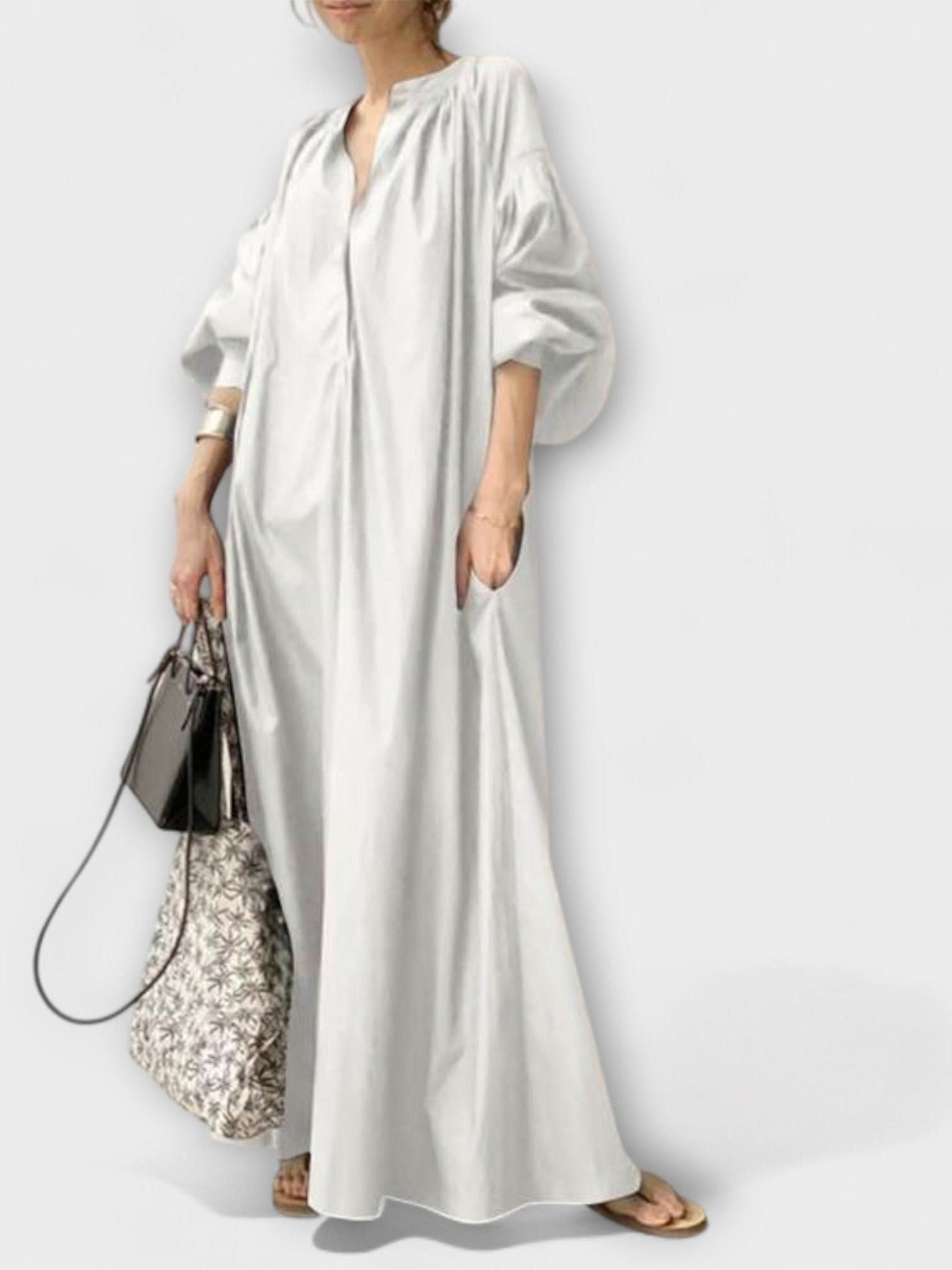 Gerhilde – Elegantní Midi Šaty