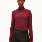 GRAZILIANAA SOFT LANGARMSHIRT | velvet red