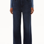 HAAYI LOW WAIST BAGGY JEANS | fluid ink