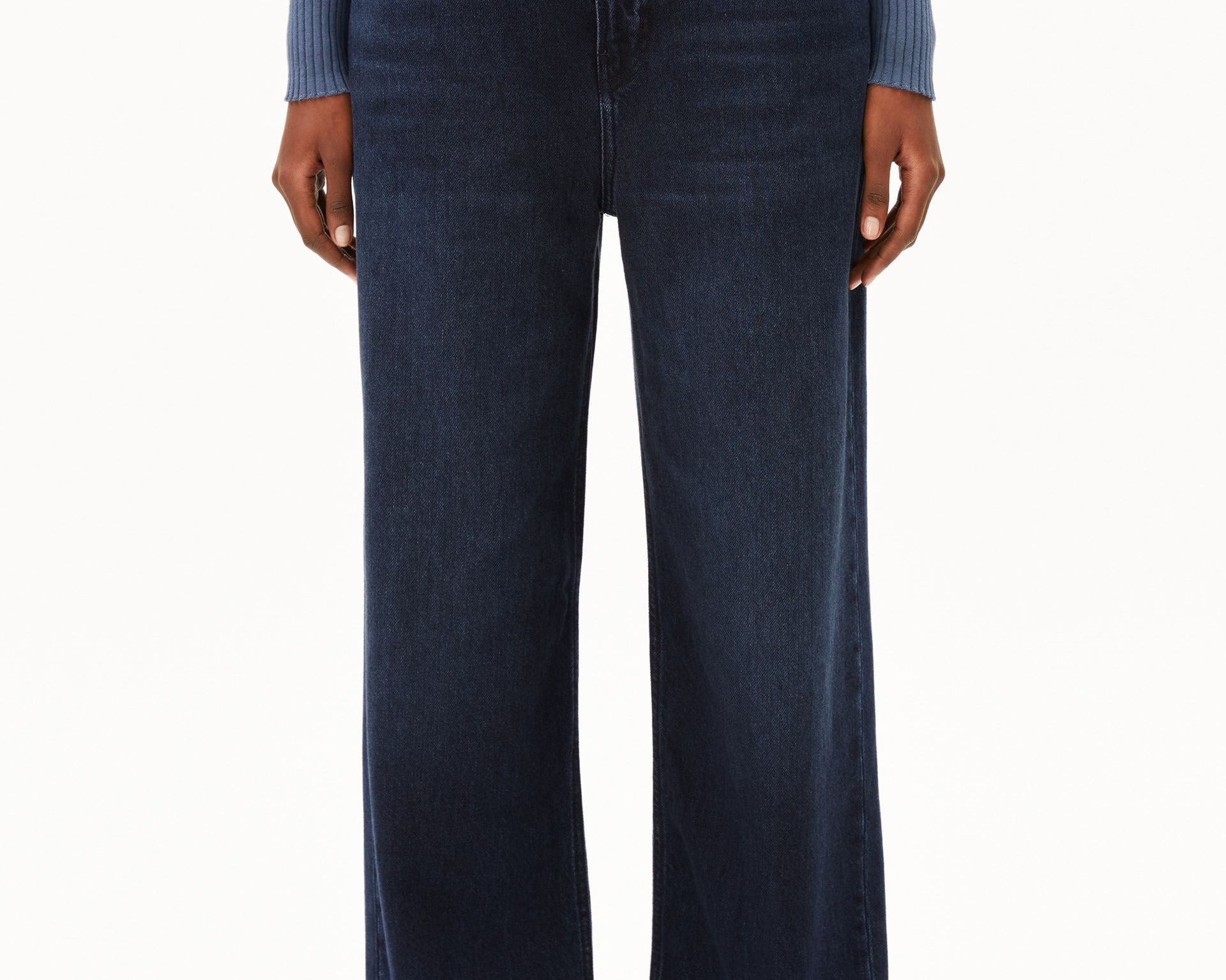 HAAYI LOW WAIST BAGGY JEANS | fluid ink