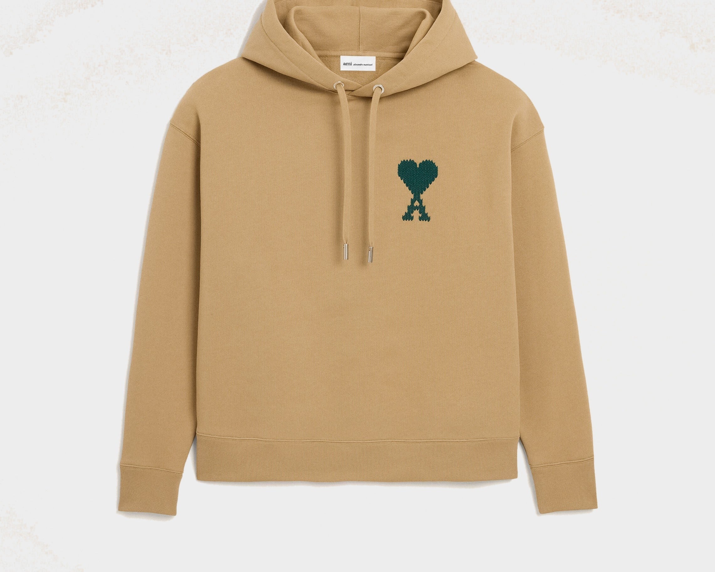 Hoodie Beige Ami De Coeur en Coton