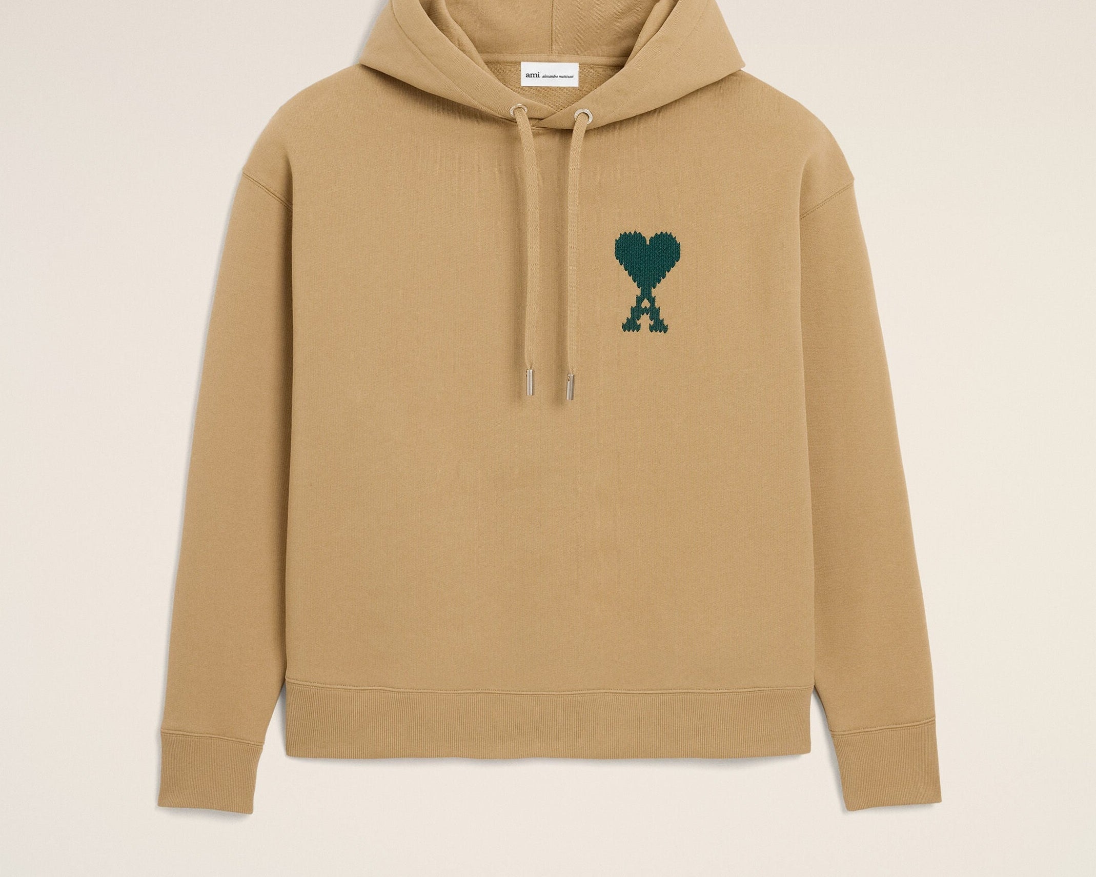 Hoodie Beige Ami De Coeur en Coton