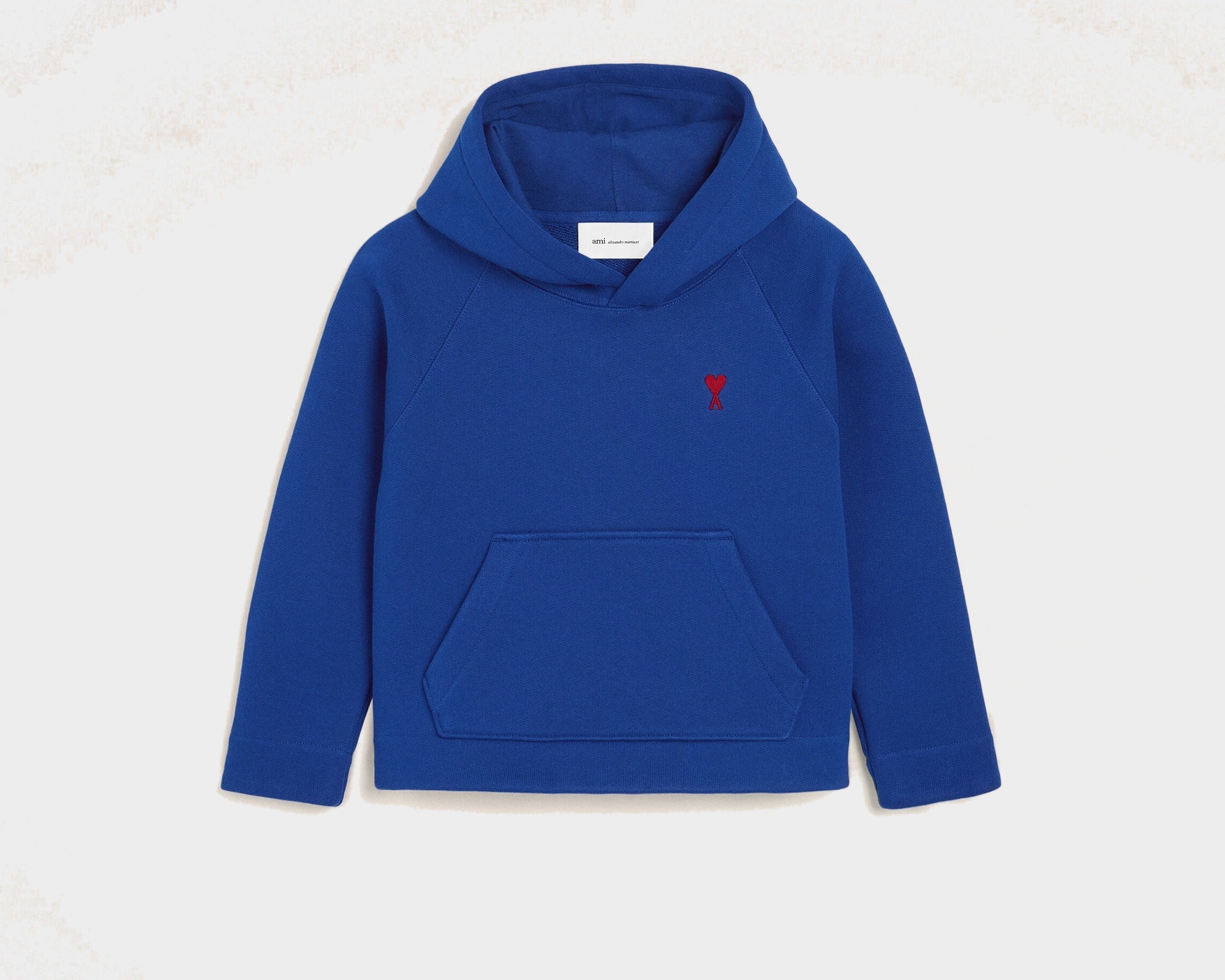 Hoodie bleu en coton Ami de Coeur