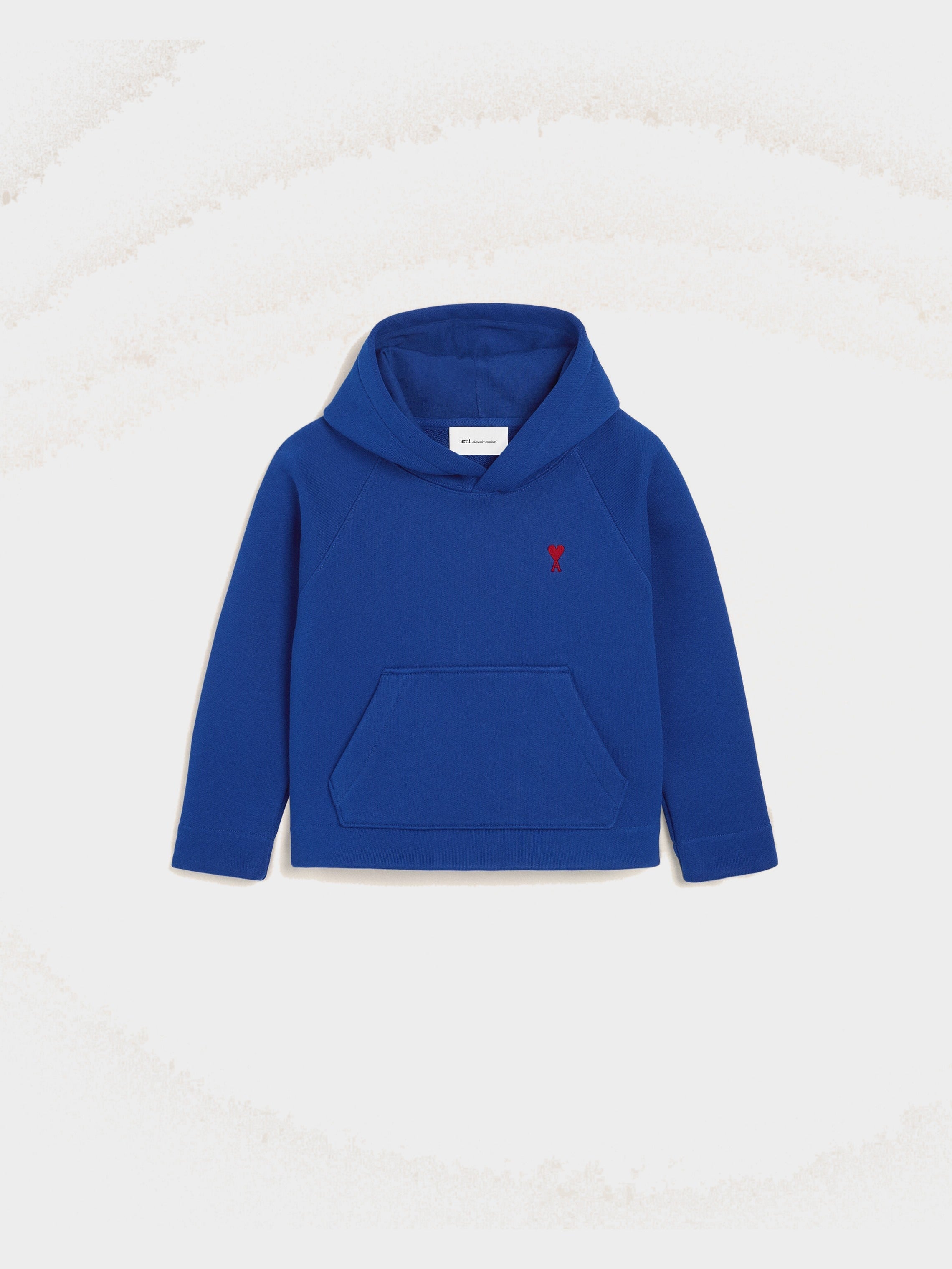 Hoodie bleu en coton Ami de Coeur