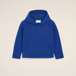 Hoodie bleu en coton Ami de Coeur