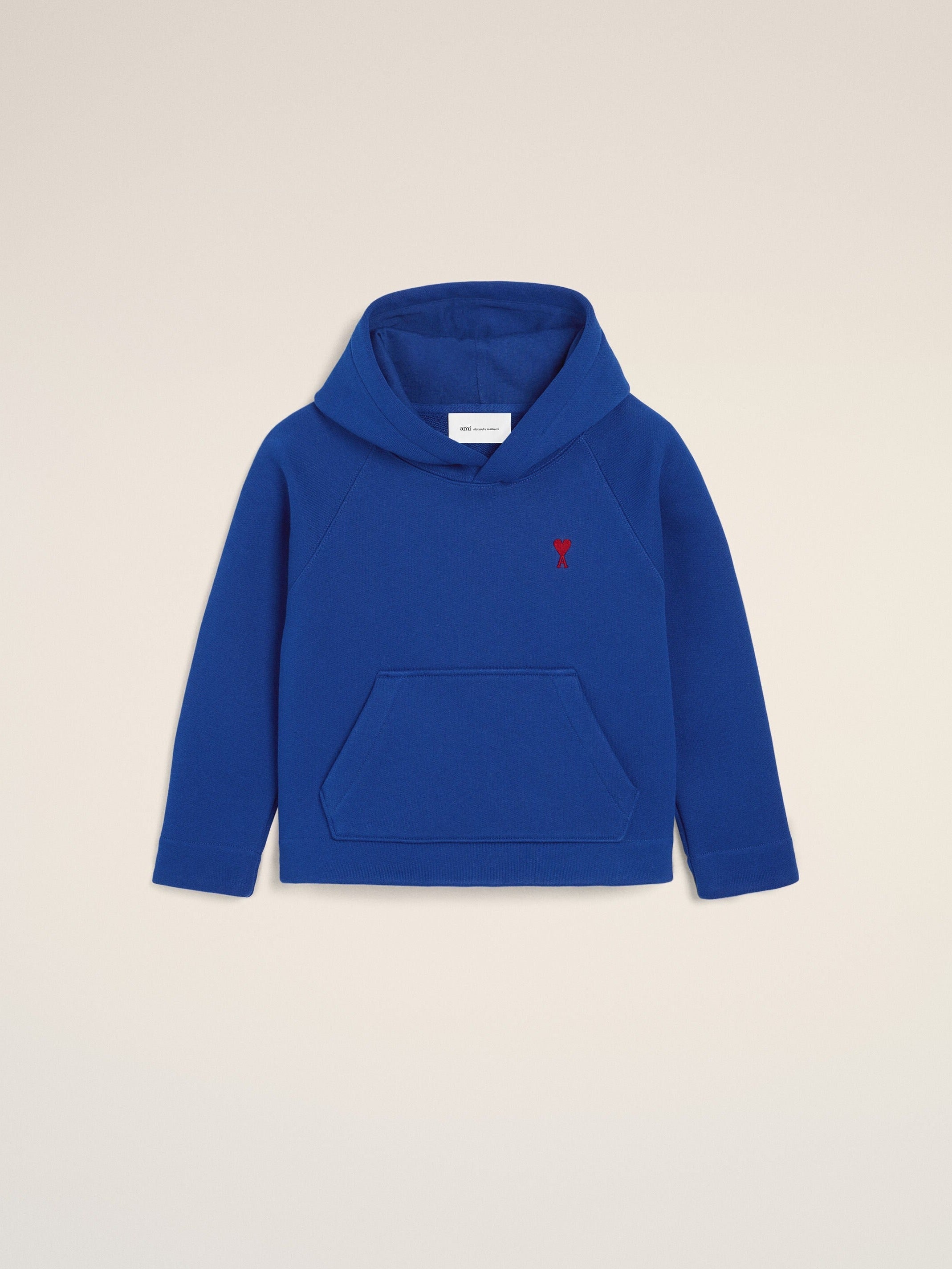 Hoodie bleu en coton Ami de Coeur