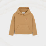 Hoodie marron en coton Ami de Coeur