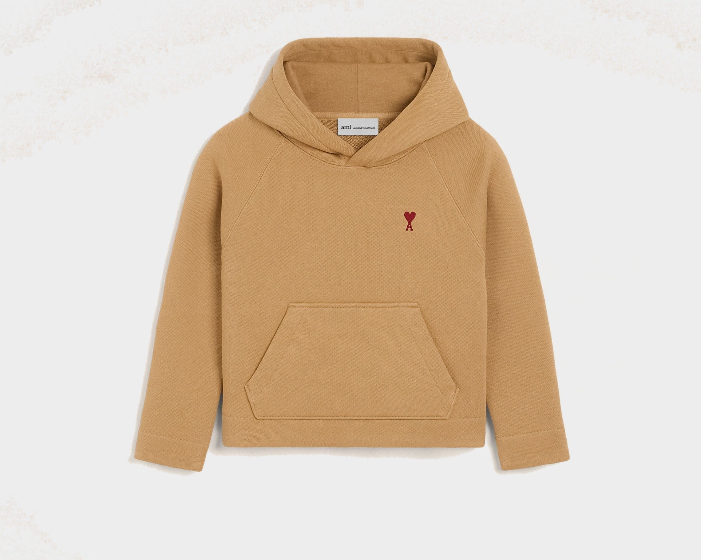 Hoodie marron en coton Ami de Coeur