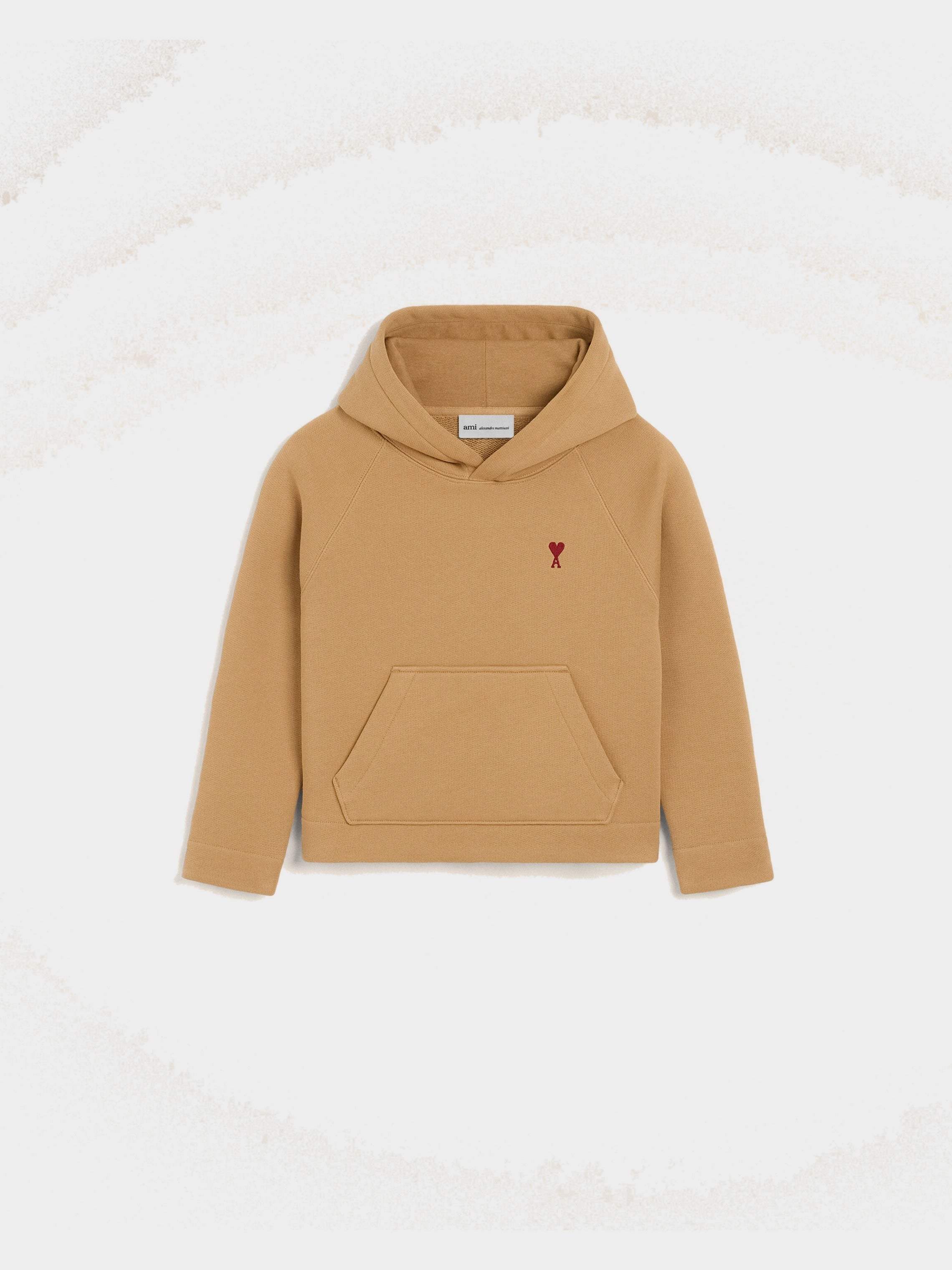 Hoodie marron en coton Ami de Coeur