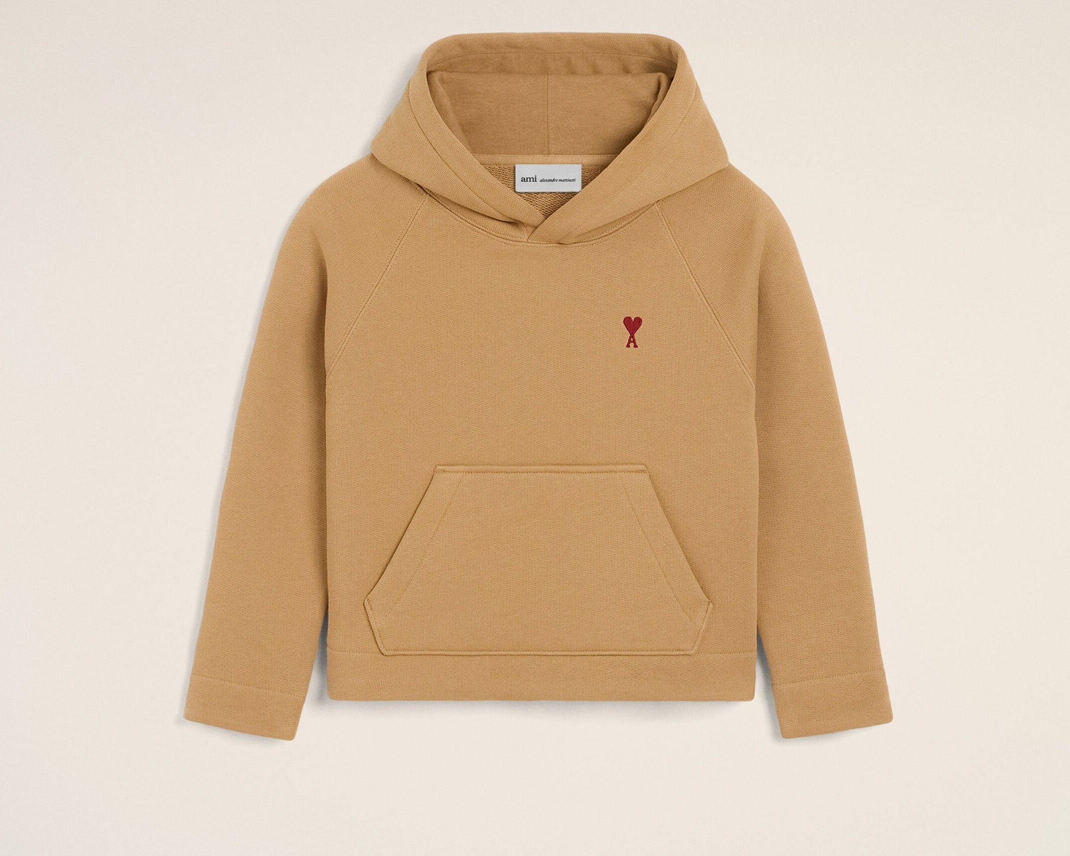 Hoodie marron en coton Ami de Coeur