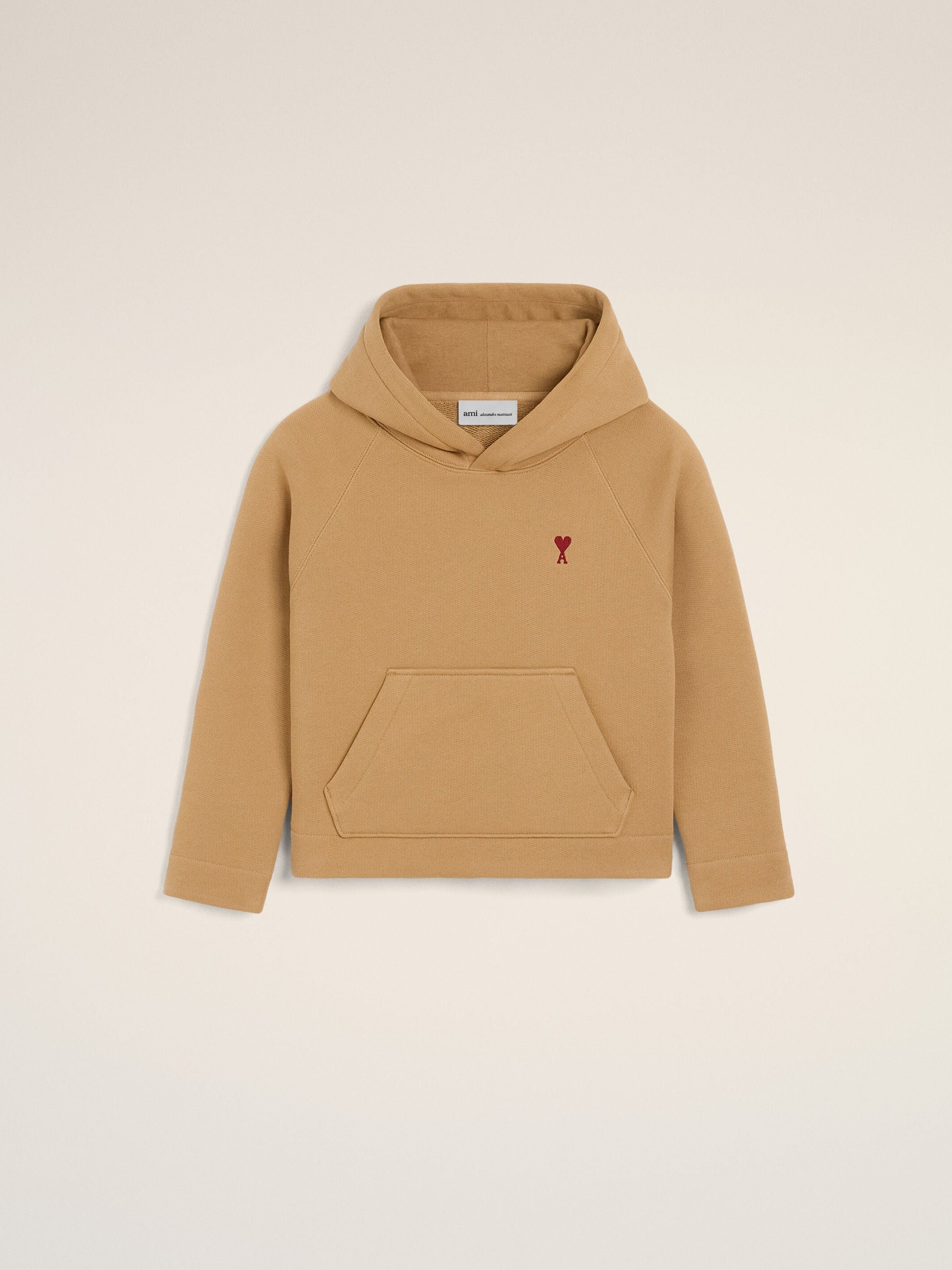 Hoodie marron en coton Ami de Coeur