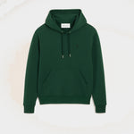 Hoodie vert en coton Ami de Coeur