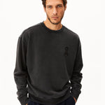 ICONIC Å GMT DYE SWEATSHIRT | black washed