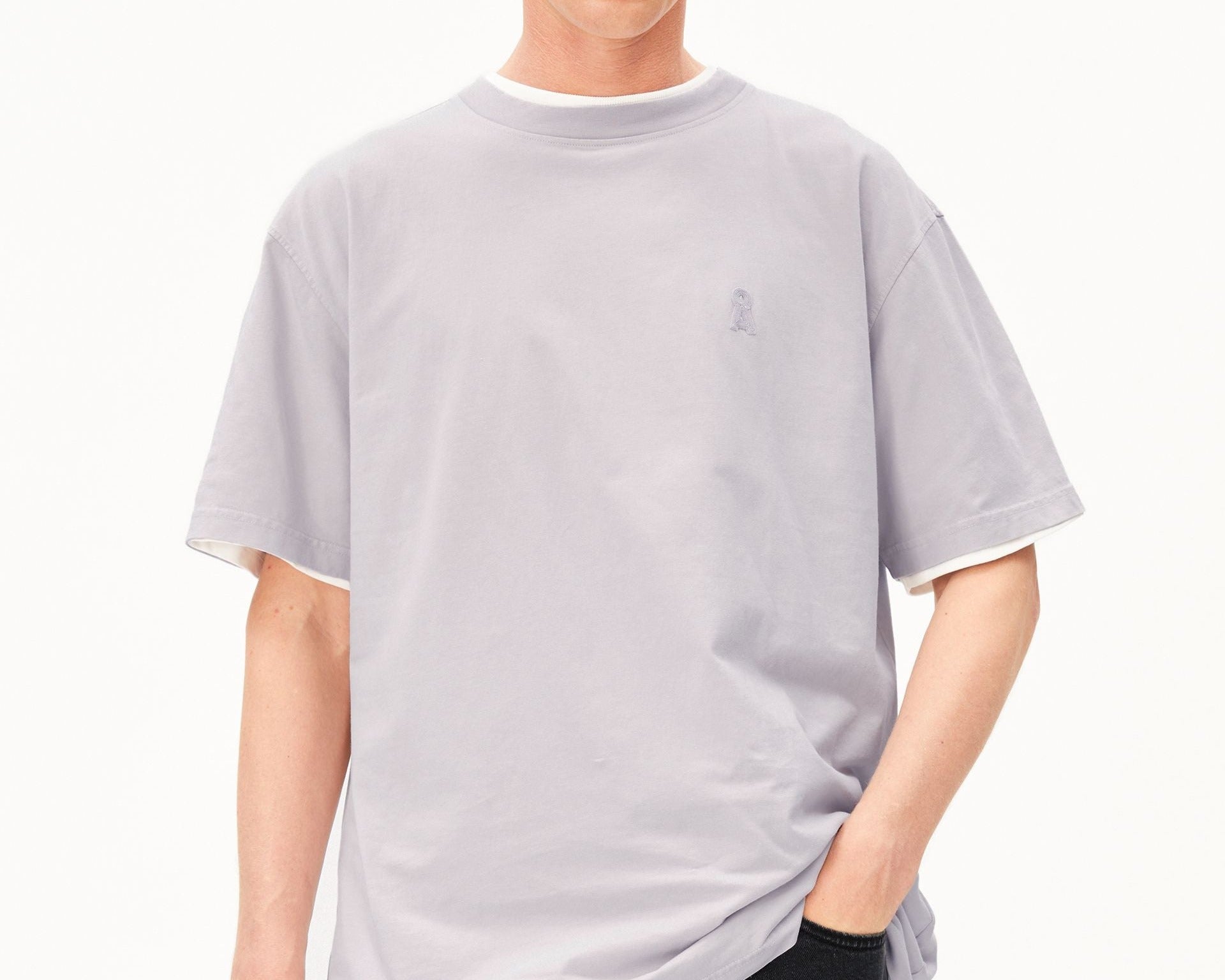 ICONIC Å MAARKOS GMT DYE T-SHIRT | moonlit lilac washed