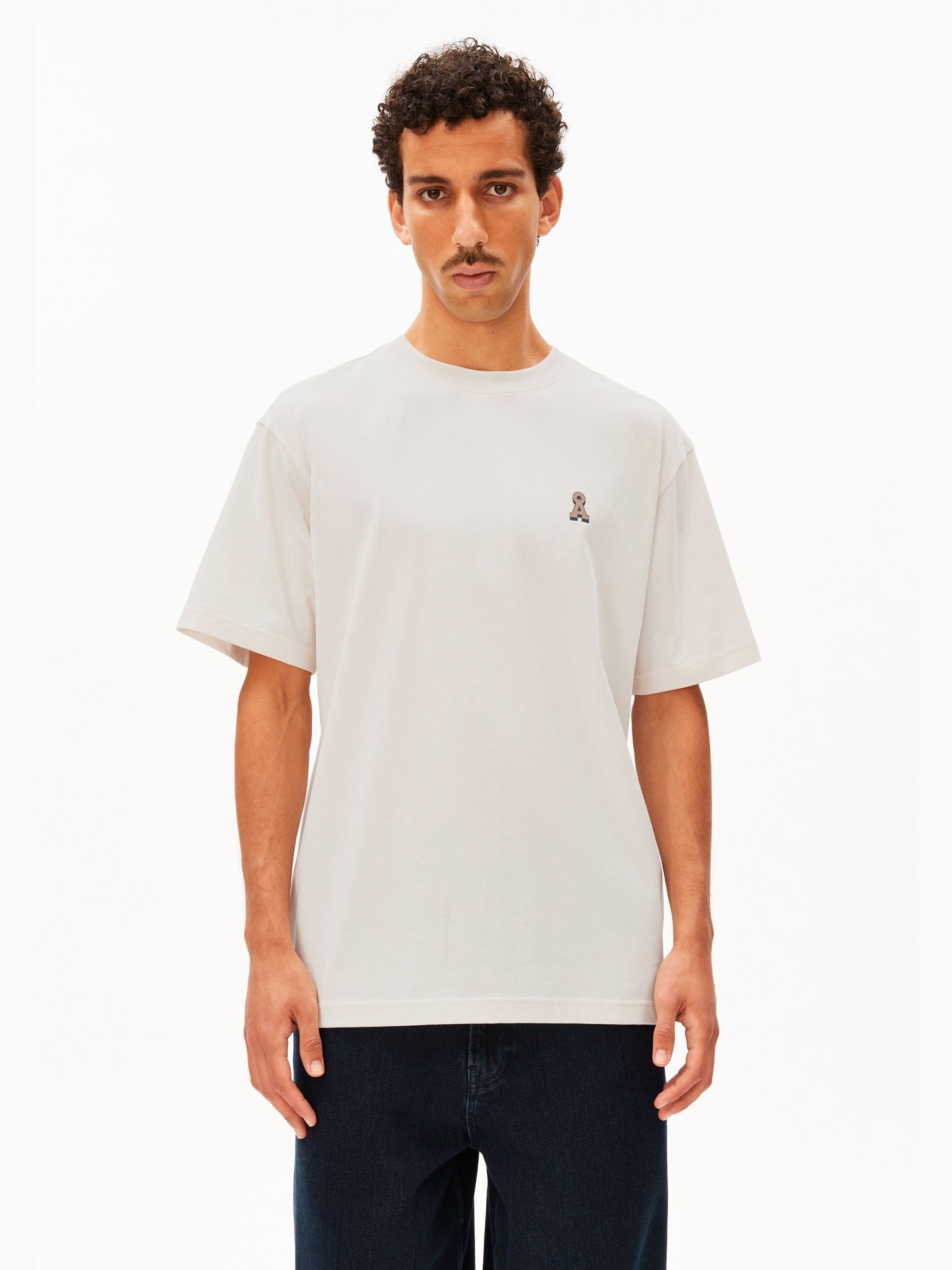 ICONIC Å MAARKOS MELANGE T-SHIRT | pure
