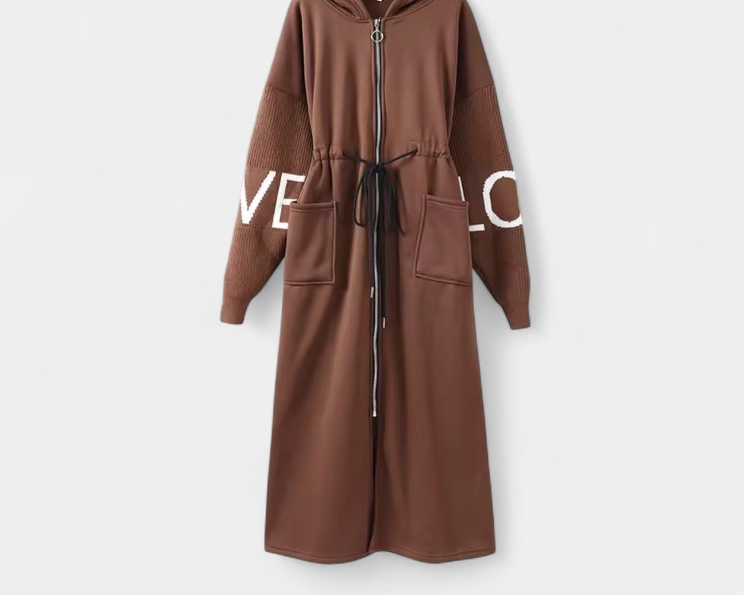 Jana – Kabátový cardigan s kapucí