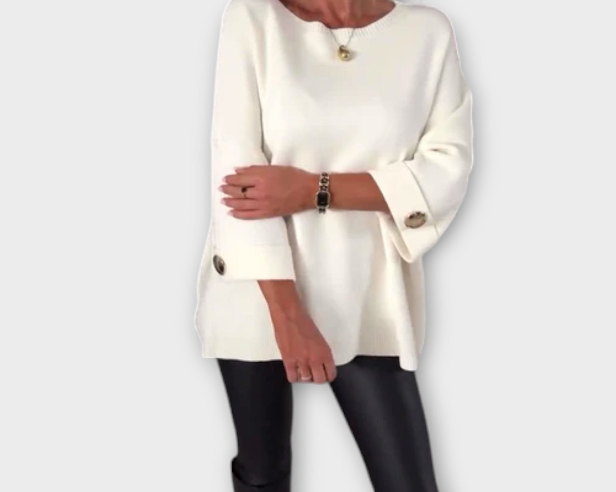 Isabella - Elegantní pletená blůza