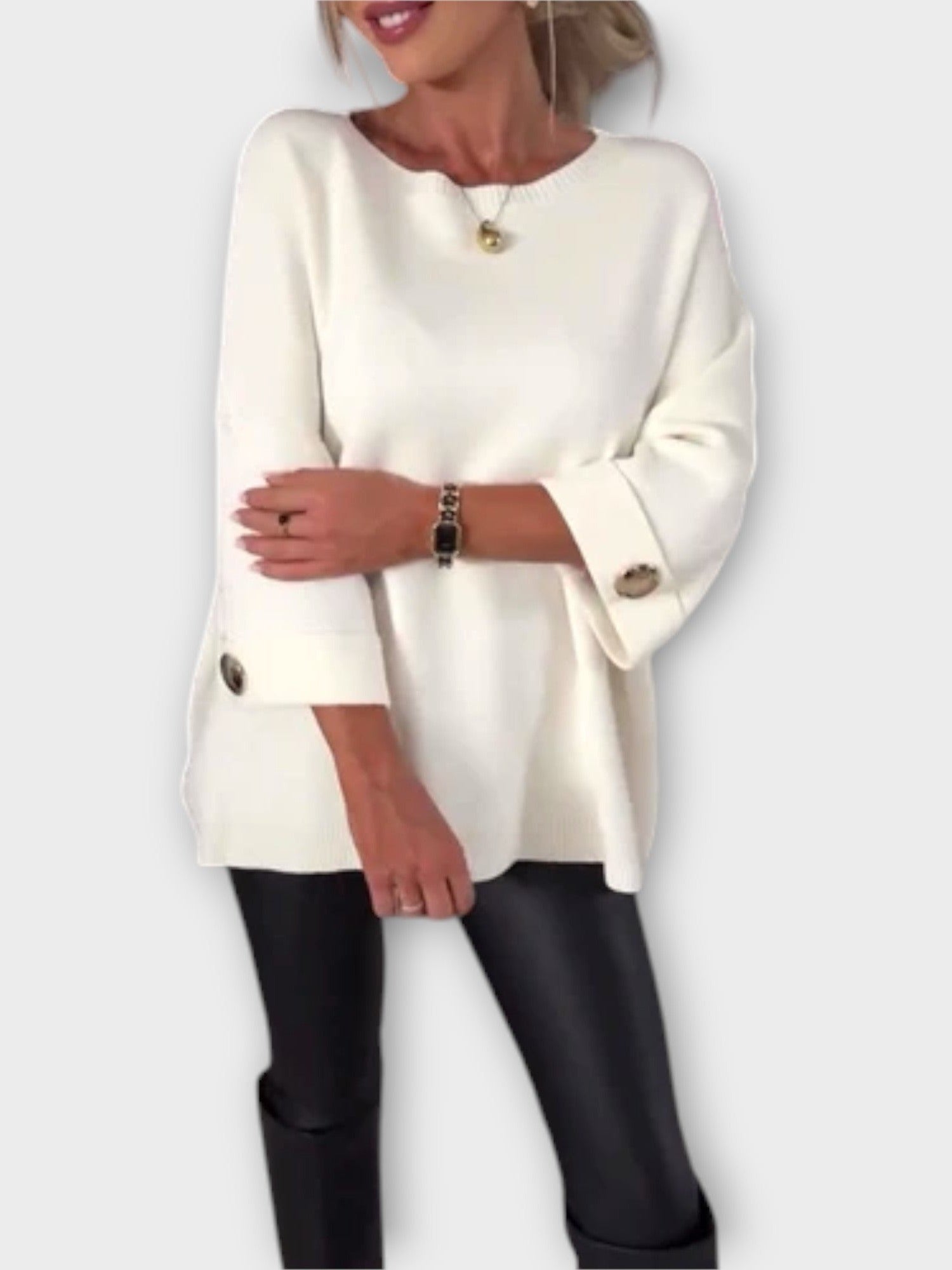Isabella - Elegantní pletená blůza
