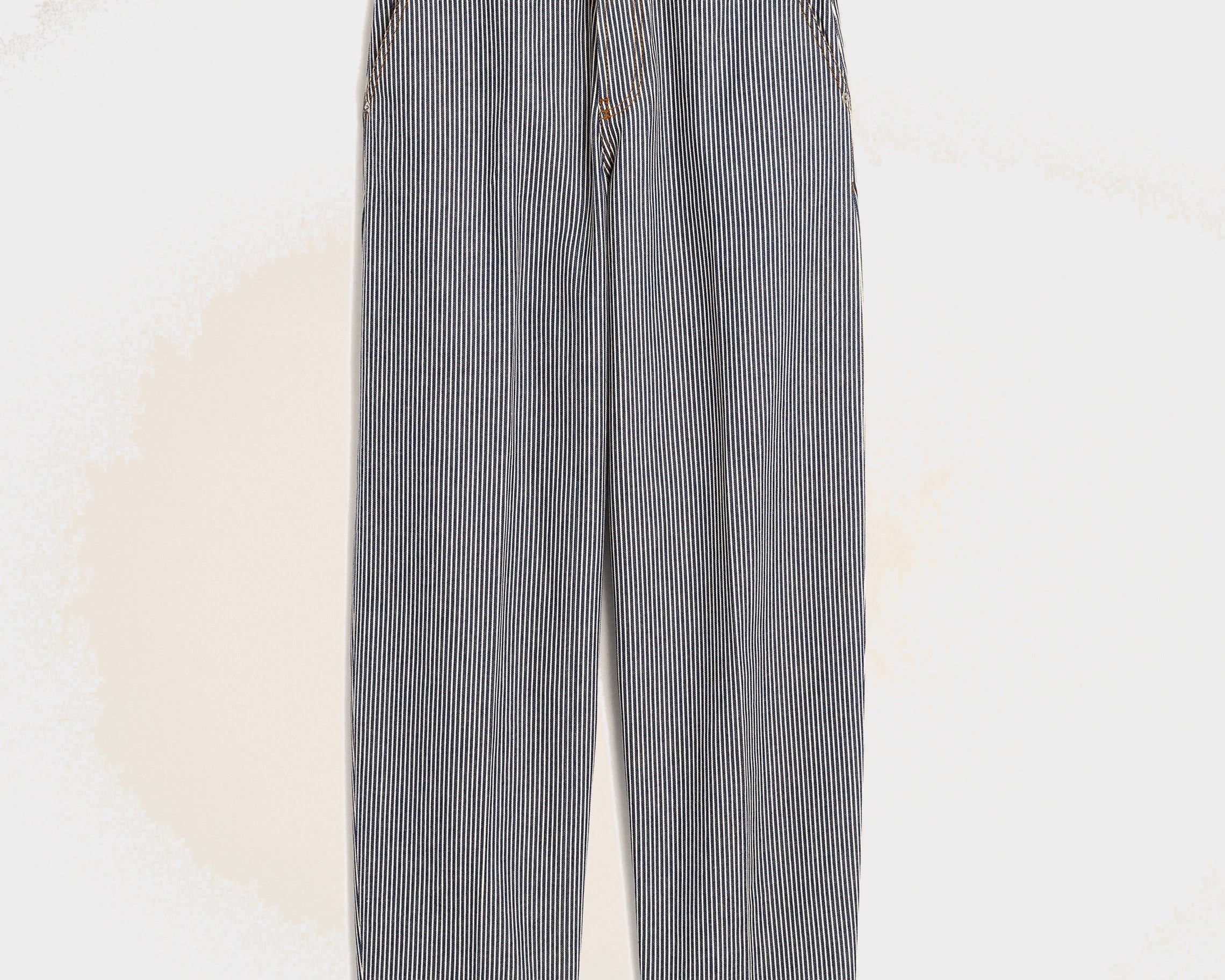 Jean bleu coupe ballon en coton