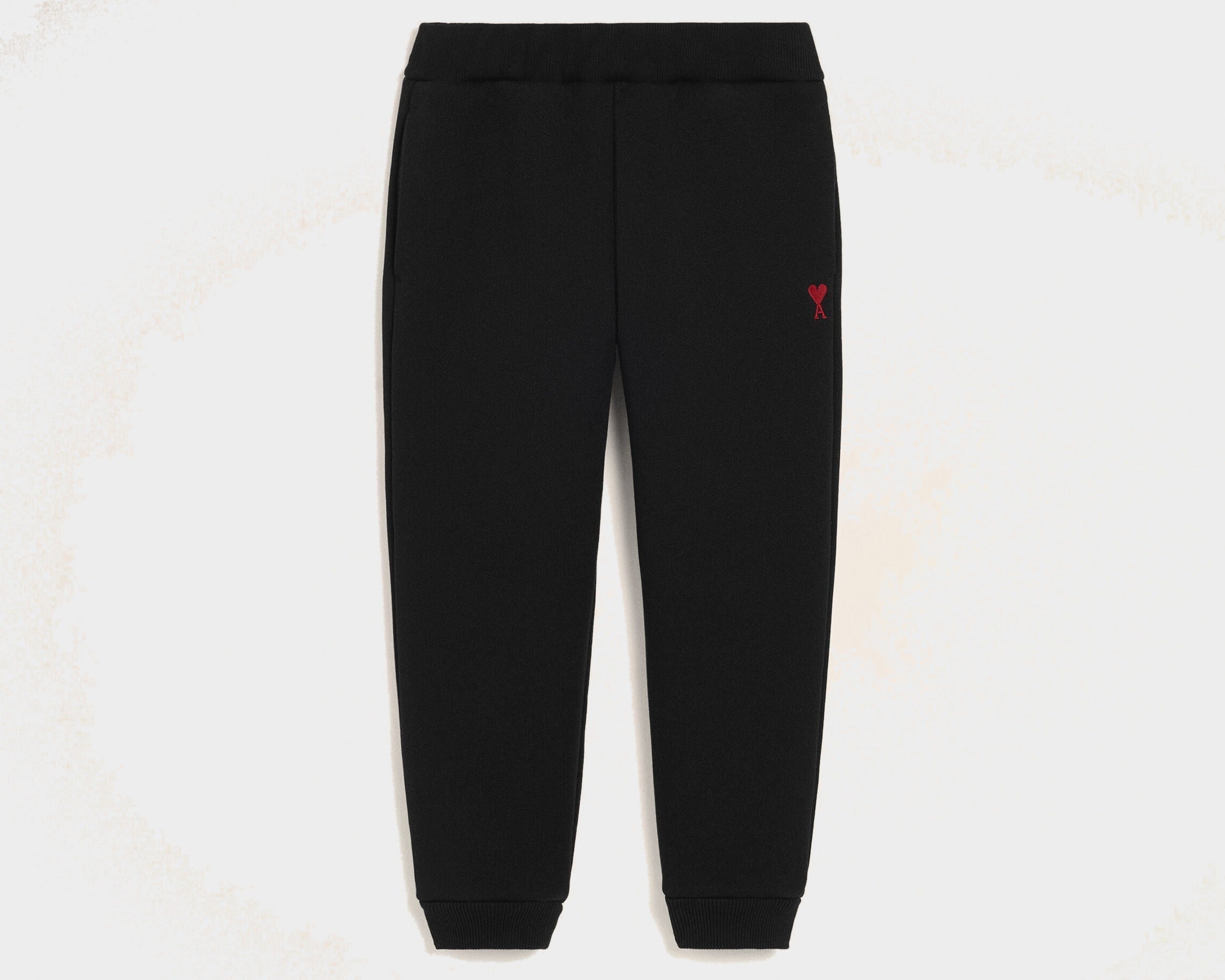 Jogging noir en coton Ami de Coeur