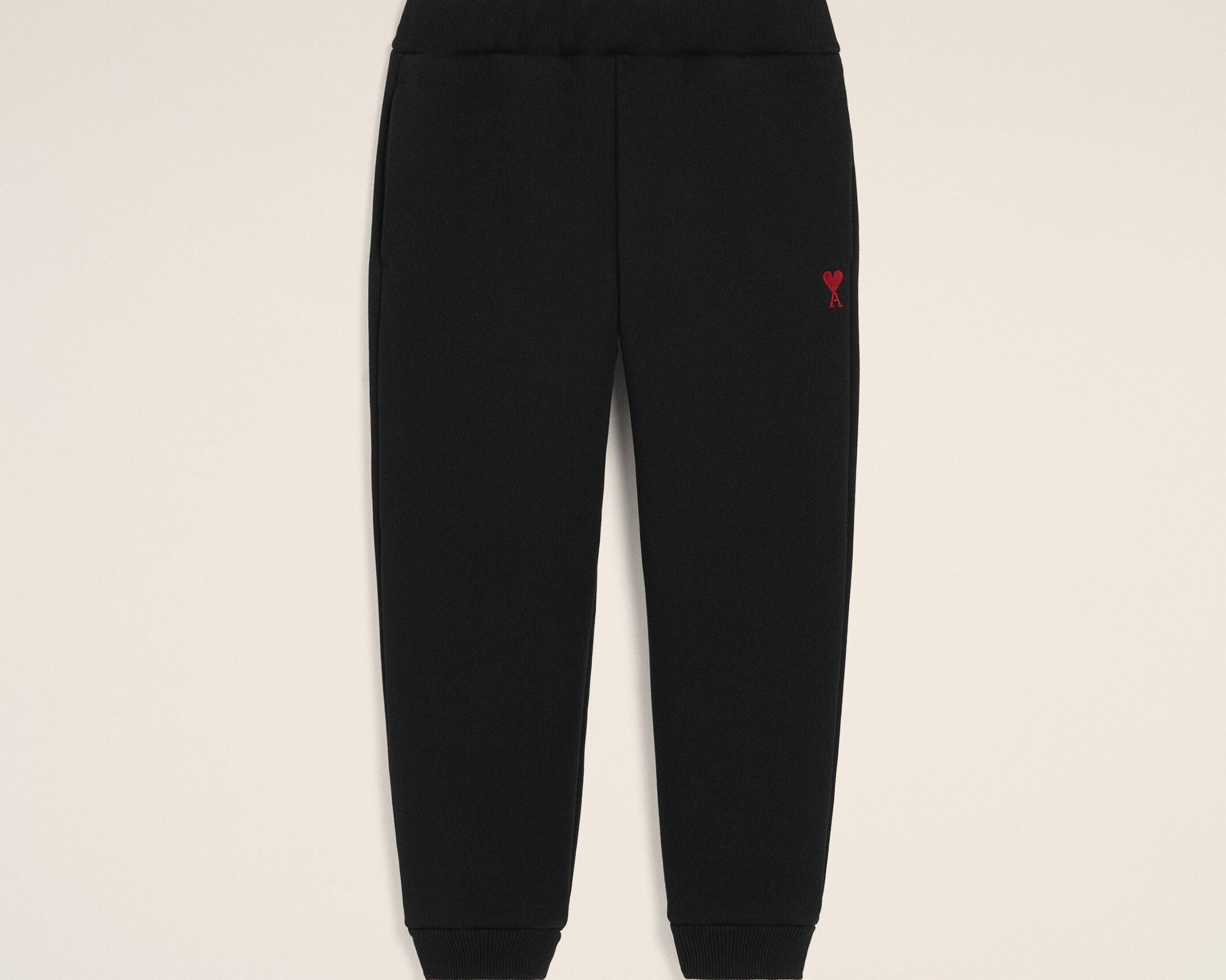 Jogging noir en coton Ami de Coeur