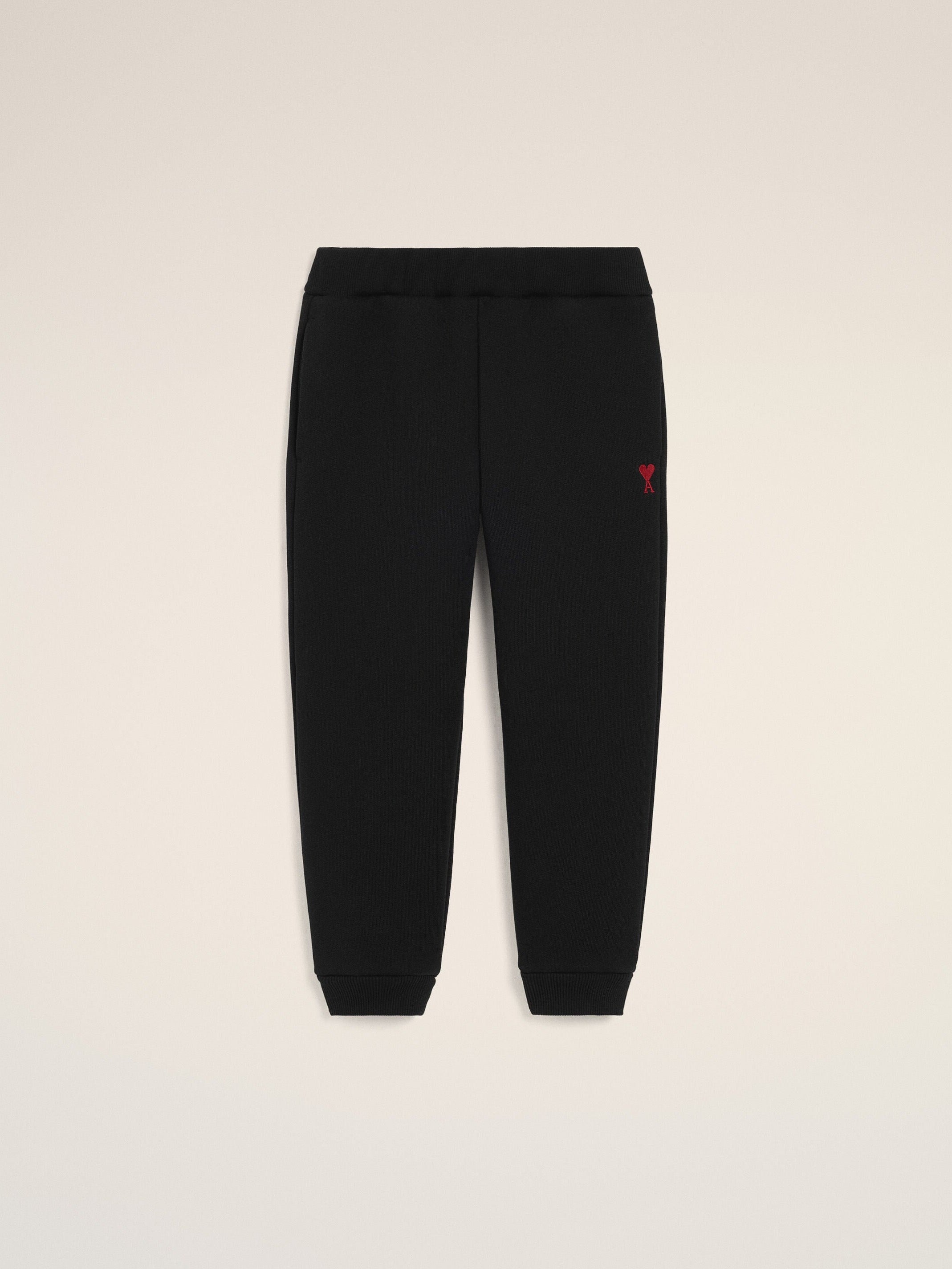 Jogging noir en coton Ami de Coeur