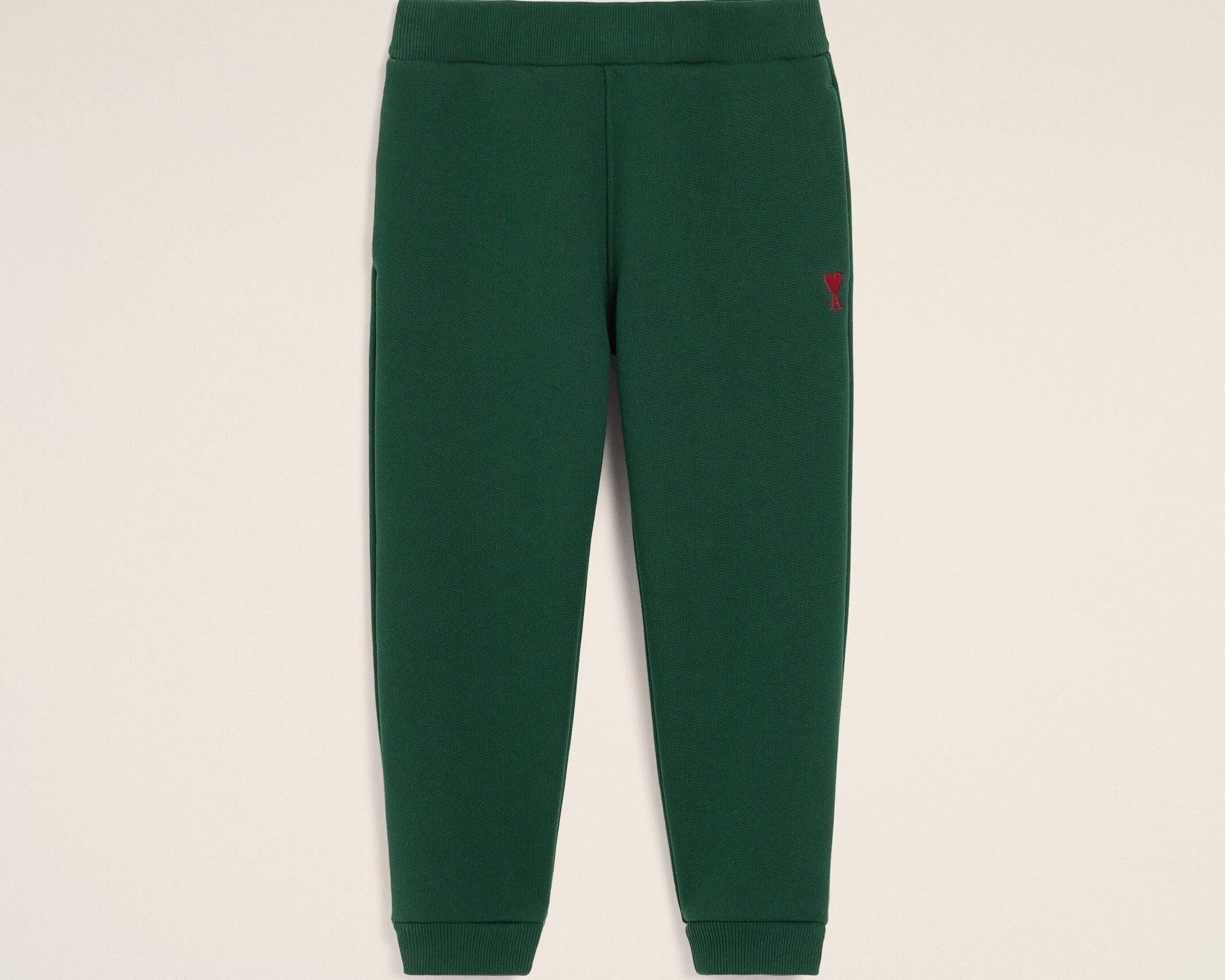 Jogging vert en coton Ami de Coeur