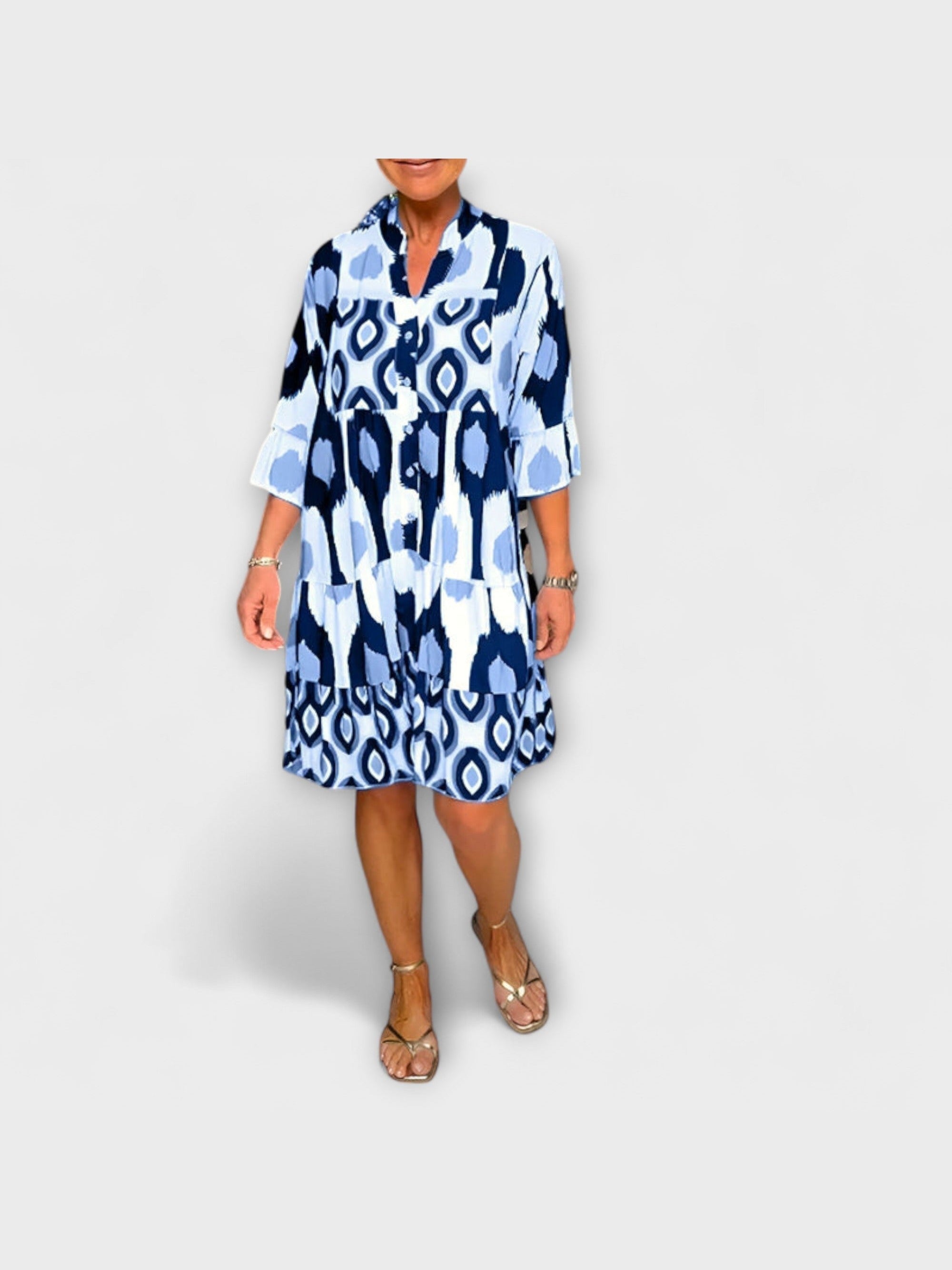 Lavira - Chic Midi Šaty