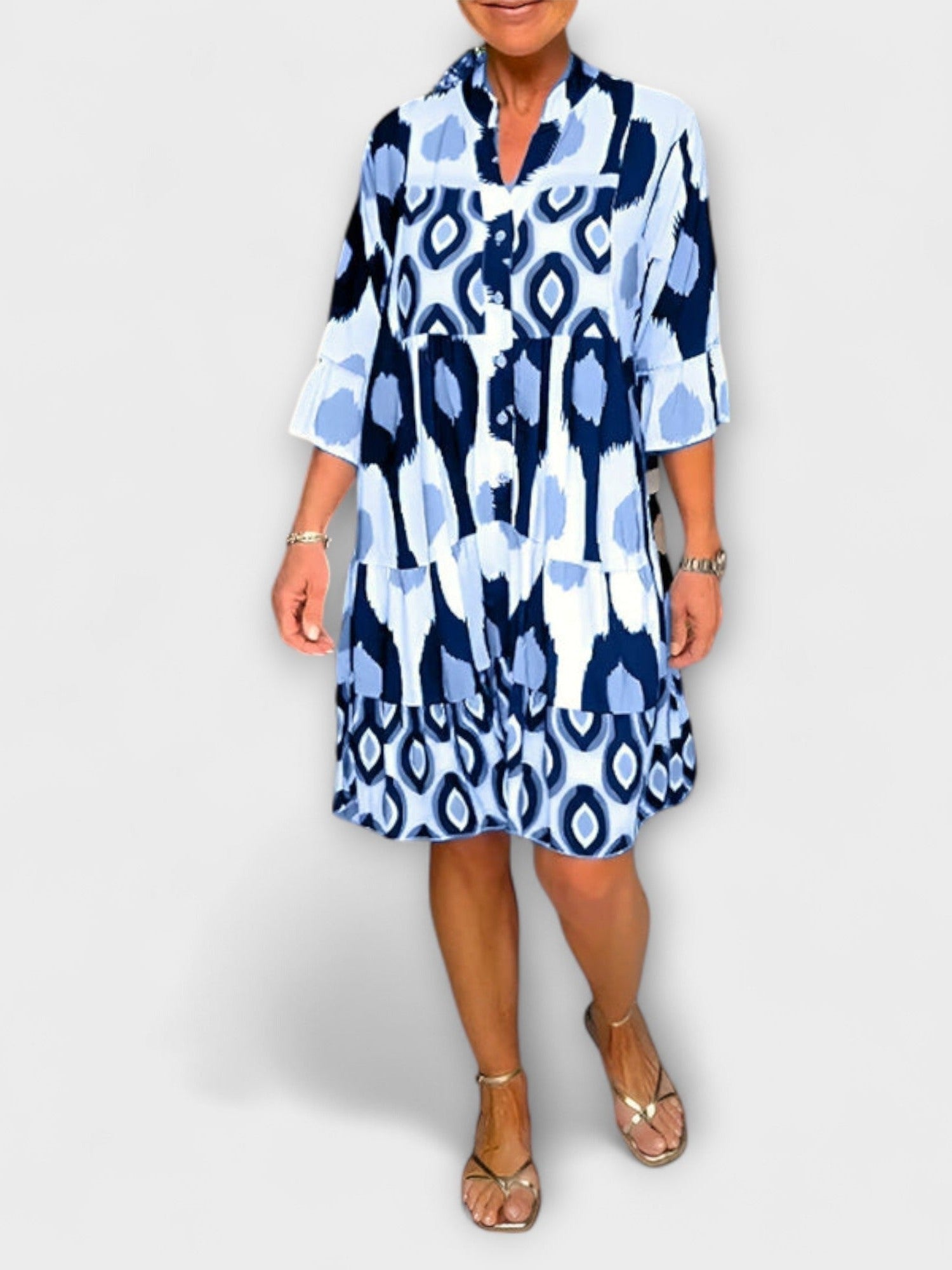 Lavira - Chic Midi Šaty
