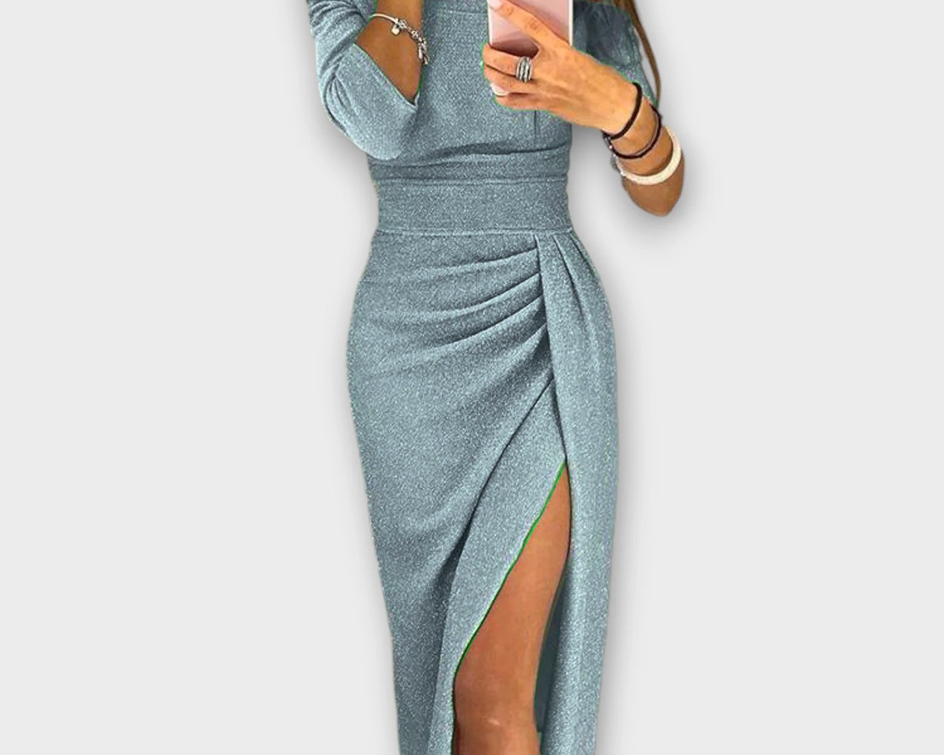 Lena - Elegantní šaty s odhalenými rameny