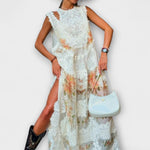 Lottie - Elegantní Maxi Šaty s Krajkou Kelly