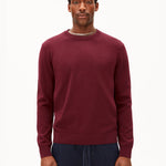 LOUKAA STRICKPULLOVER | velvet red