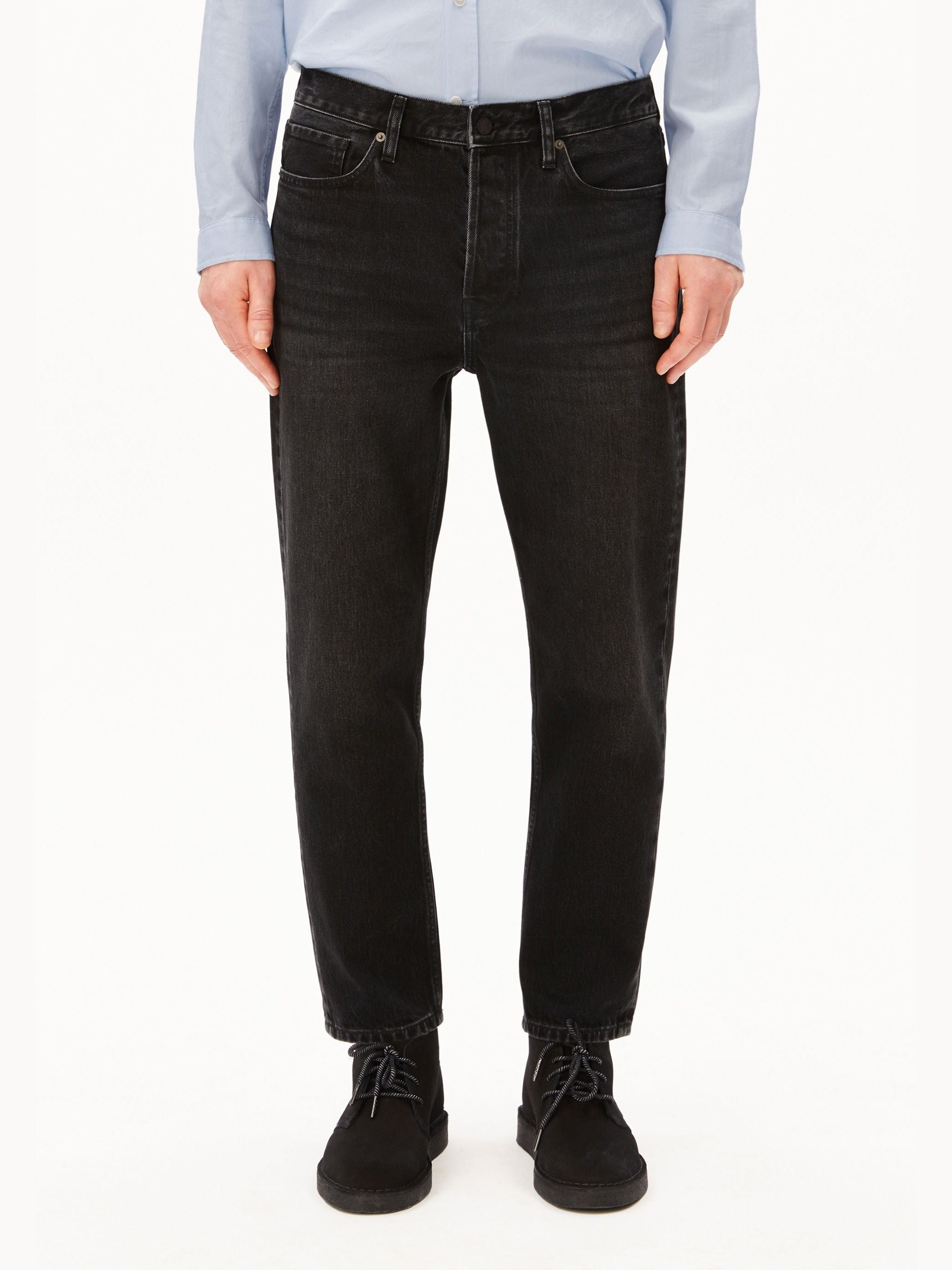 MAAKXY RELAXED TAPERED JEANS | phantom