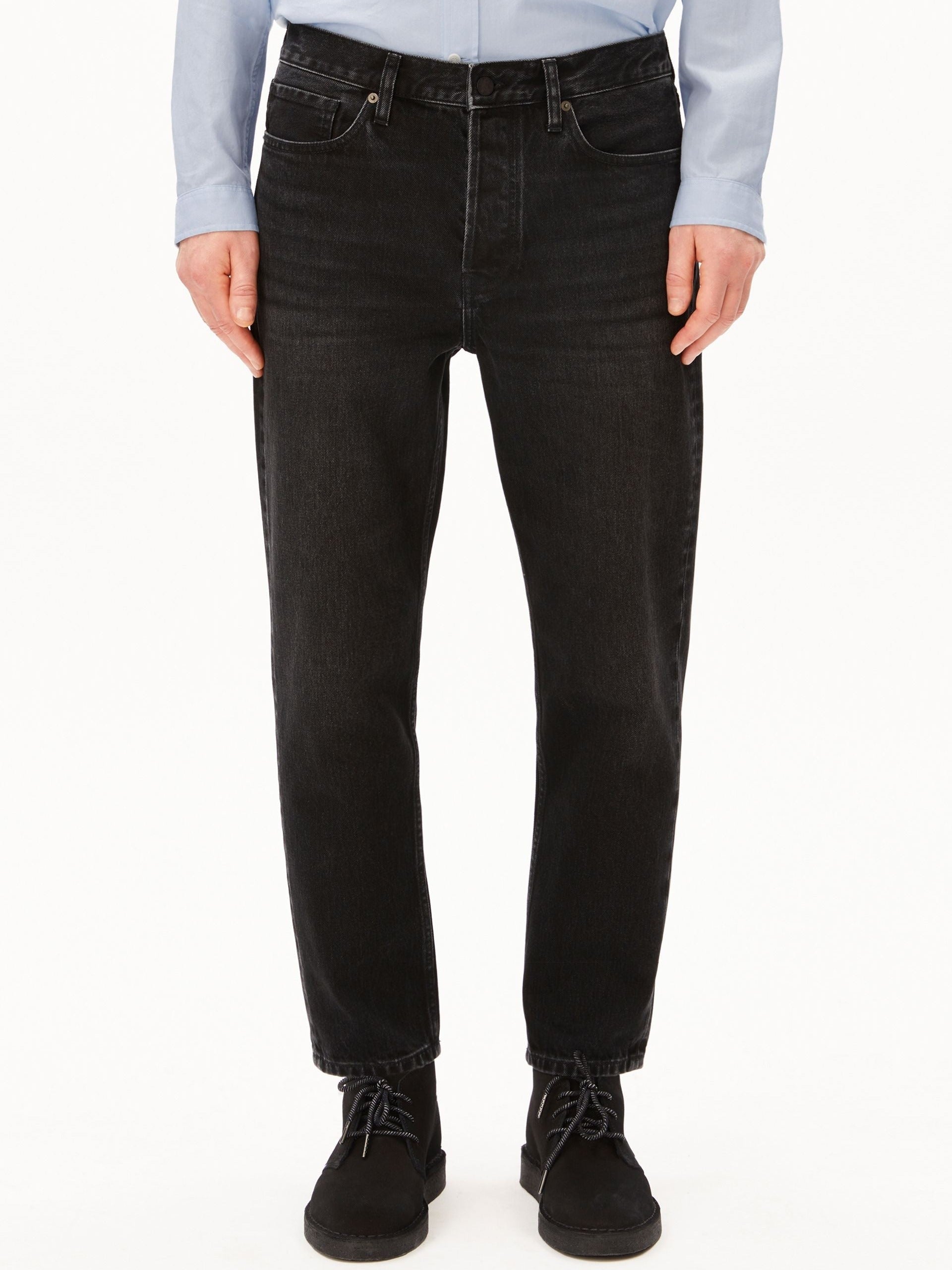 MAAKXY RELAXED TAPERED JEANS | phantom