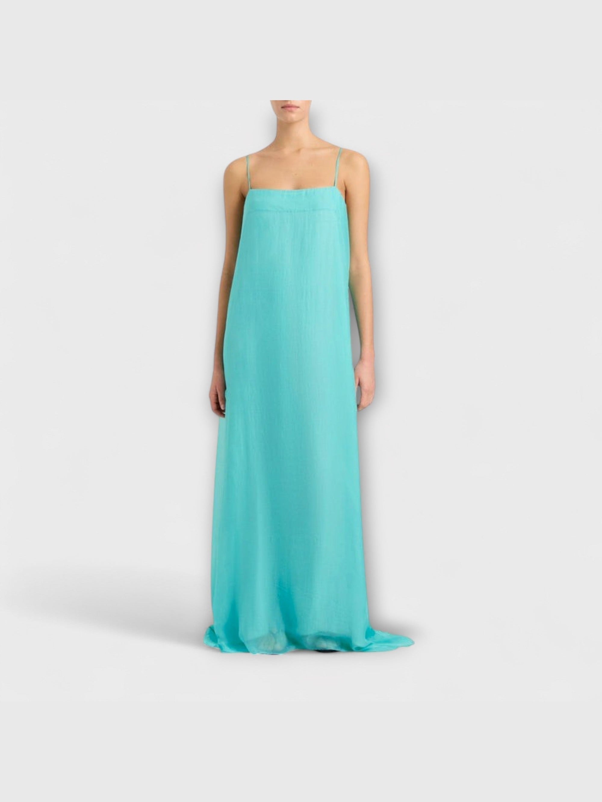 Madison - Elegantní Maxi Šaty s Ramínky