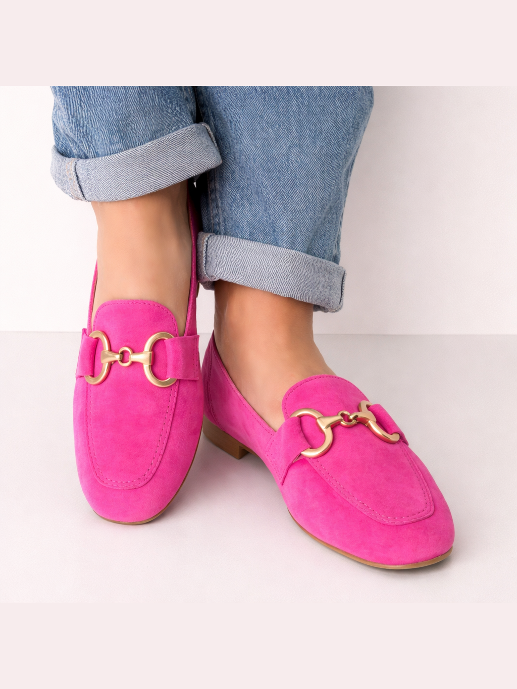 Mae | šikové loafers s dorazem zlata