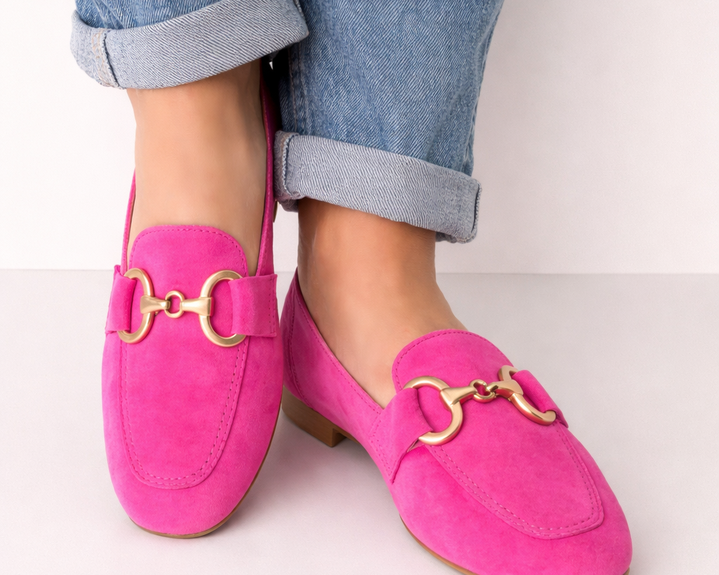 Mae | šikové loafers s dorazem zlata