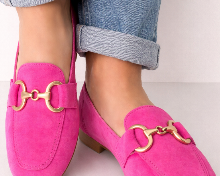 Mae | šikové loafers s dorazem zlata