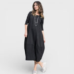 Marlena – Elegantní volné šaty s nadčasovým střihem