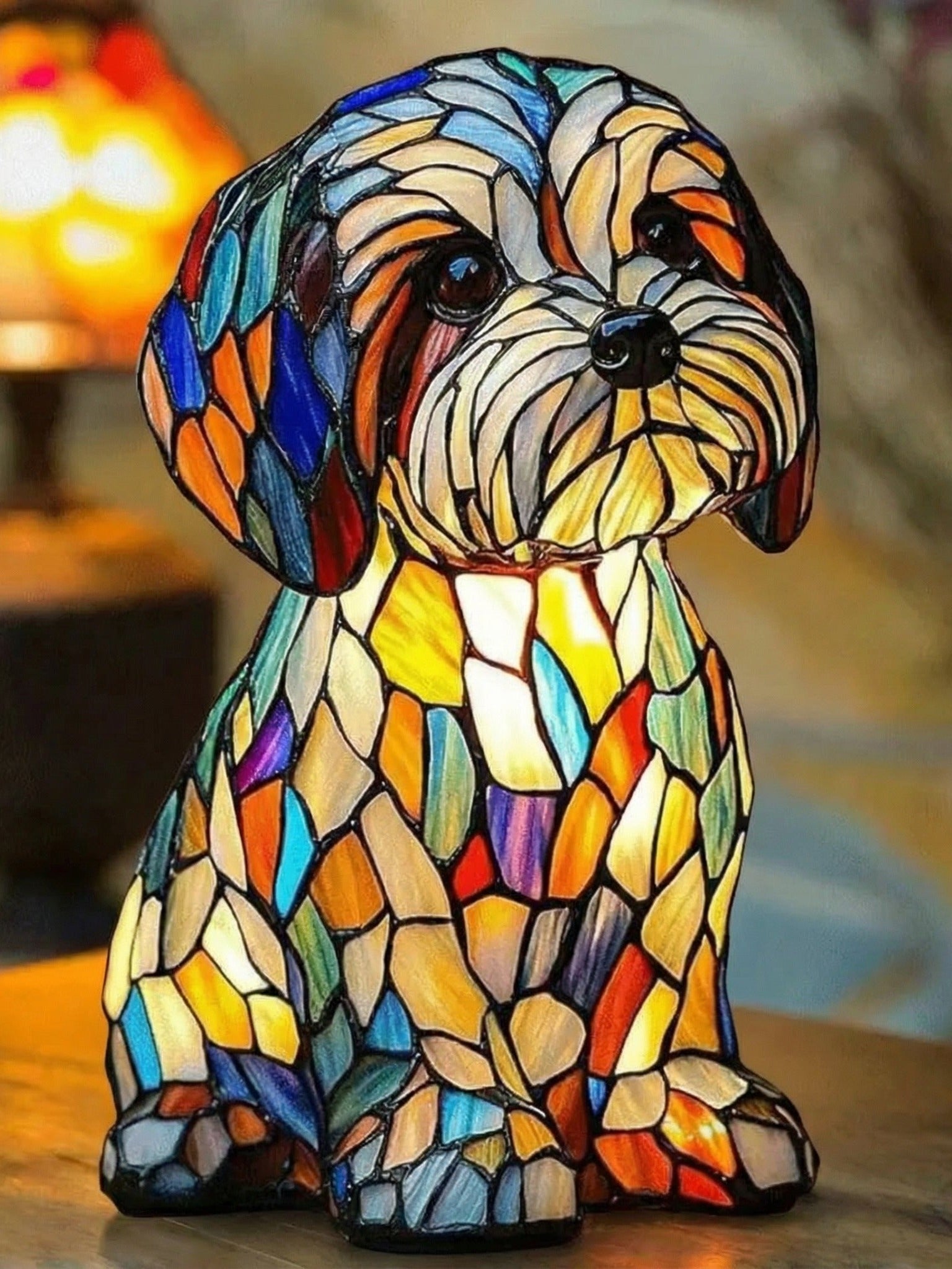 Max - Lampa ve Vitrážích