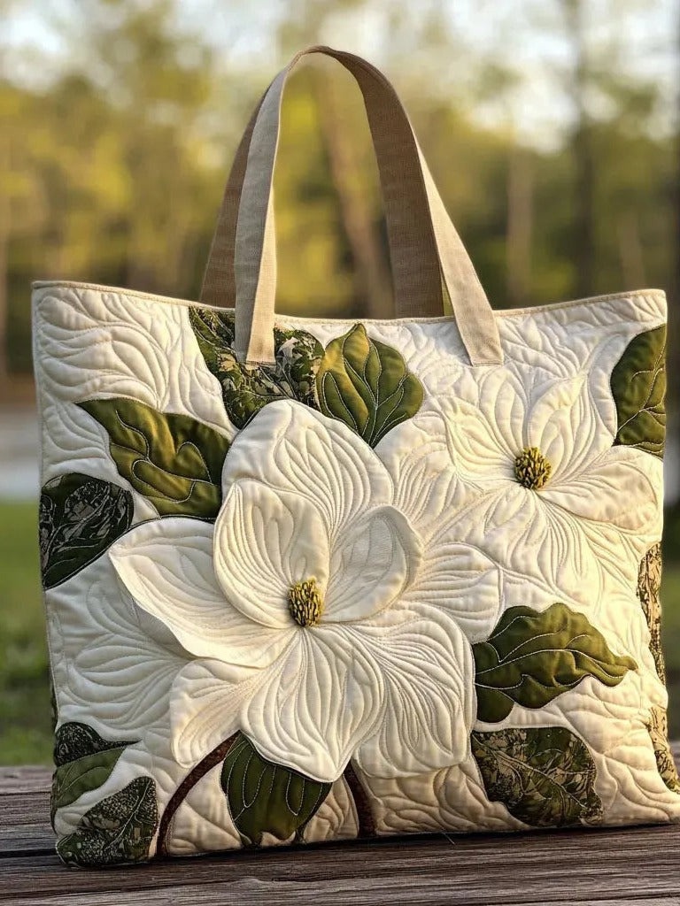 Měkká taška s elegantním motivem květin