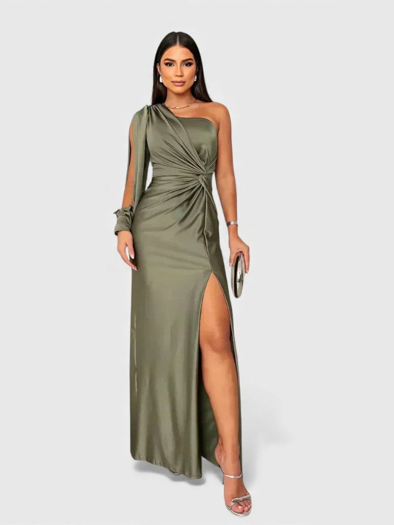 Melyssa - Elegantní Maxi Šaty na Večer