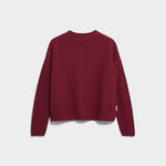 MERINAA LINKS LINKS STRICKPULLOVER | velvet red