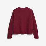 MERINAA LINKS LINKS STRICKPULLOVER | velvet red