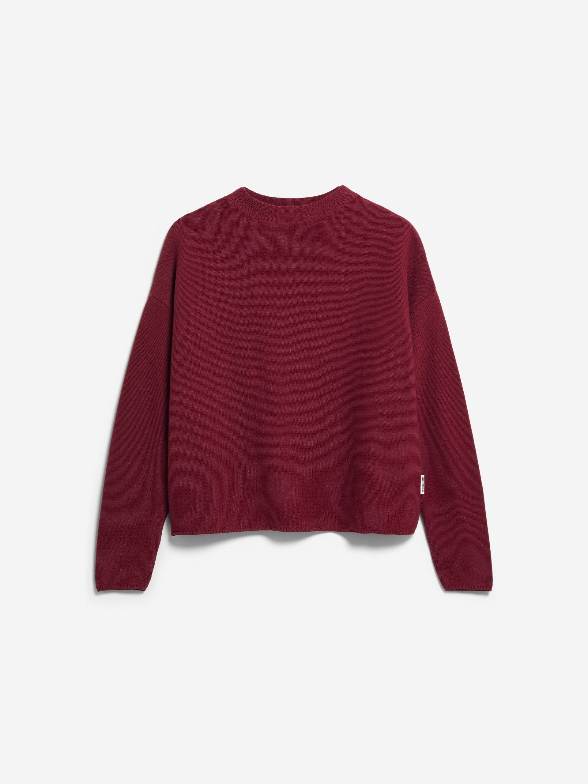 MERINAA LINKS LINKS STRICKPULLOVER | velvet red