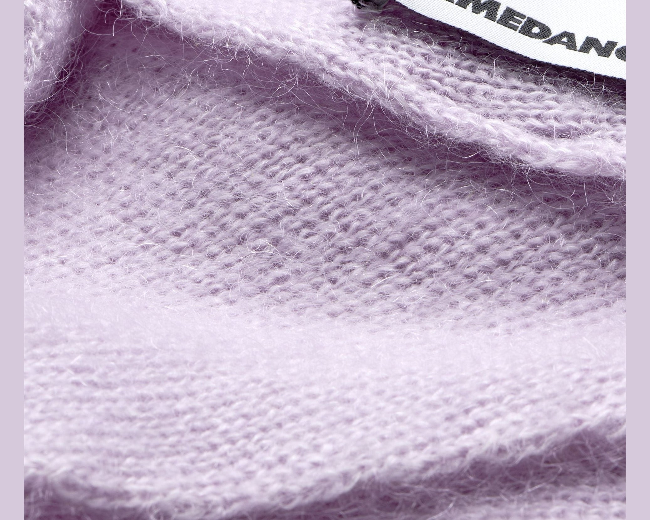 MOHAIR-MIX SCHAL | moonlit lilac