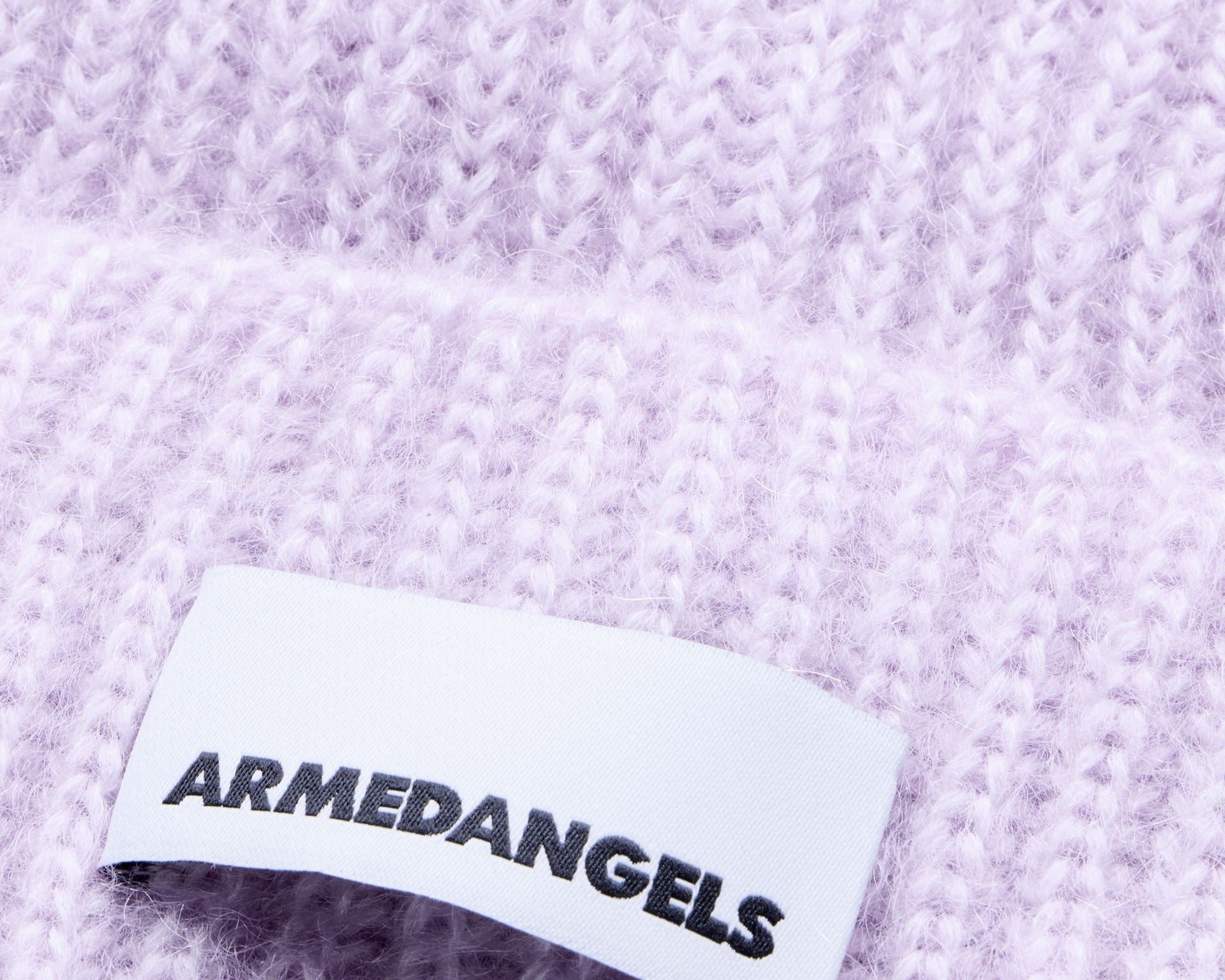 MOHAIR-MIX STRICKMÜTZE | moonlit lilac
