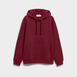 PAARLO FLEECE HOODIE | velvet red