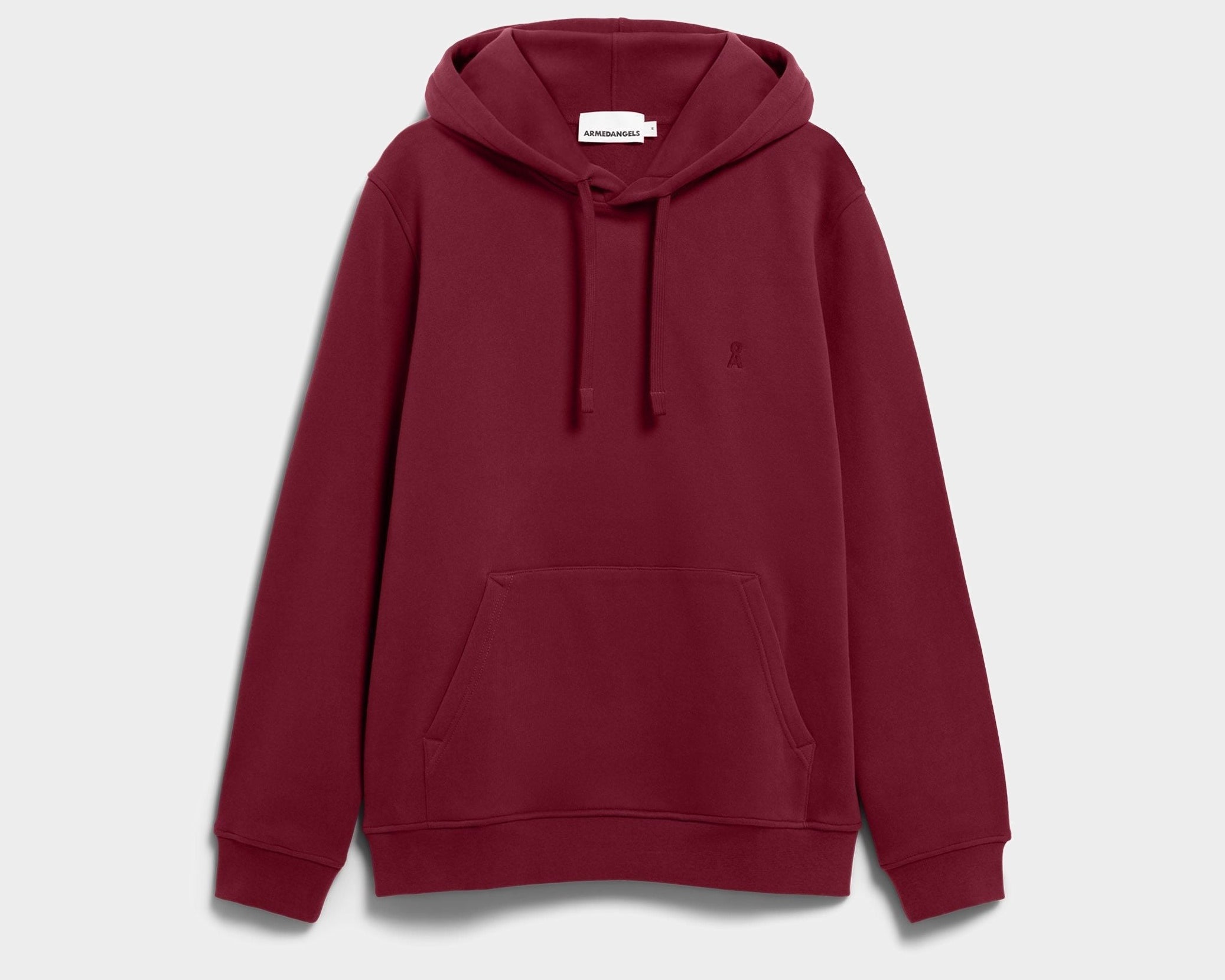 PAARLO FLEECE HOODIE | velvet red