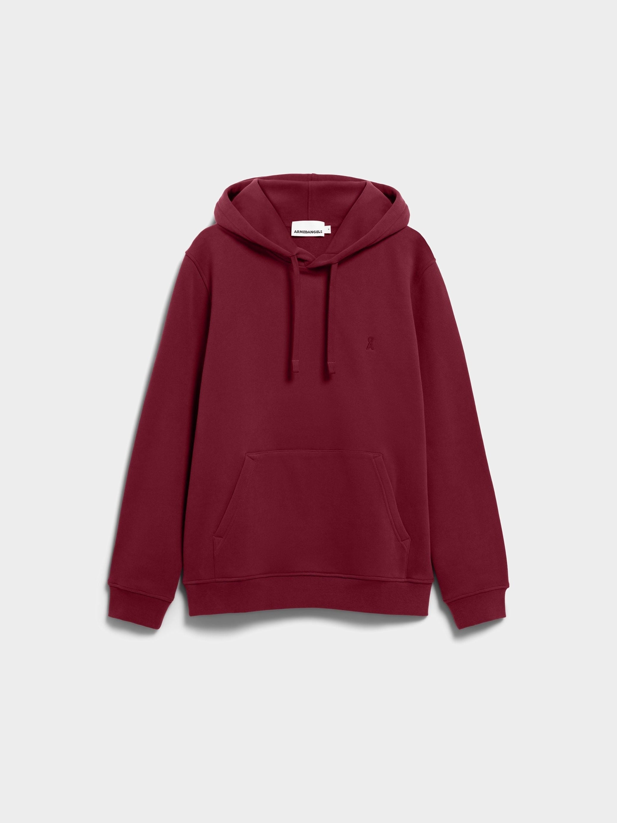 PAARLO FLEECE HOODIE | velvet red